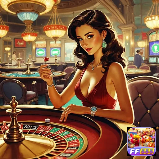 Jogadores se divertindo em cassino online premium